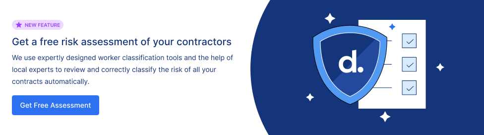 Ad banner for the Worker Classification Tool